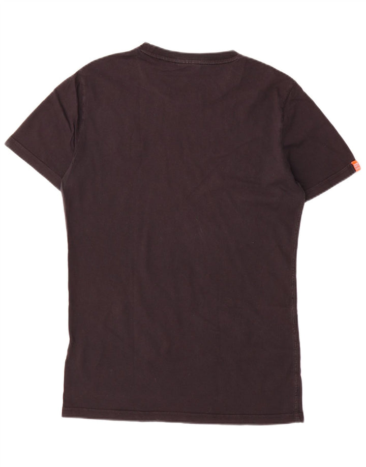 Мужская футболка Superdry, маленький черный хлопок