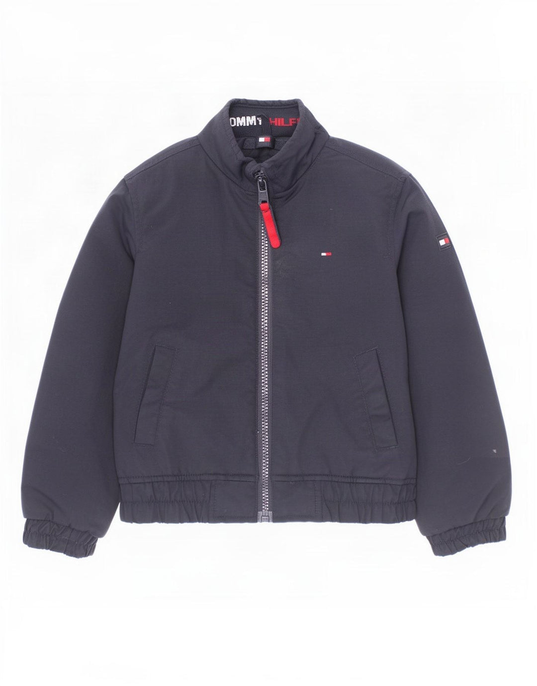 Куртка-бомбер Tommy Hilfiger для мальчиков 3–4 лет, темно-синий из полиамида