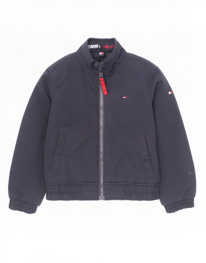 Куртка-бомбер Tommy Hilfiger для мальчиков 3–4 лет, темно-синий из полиамида