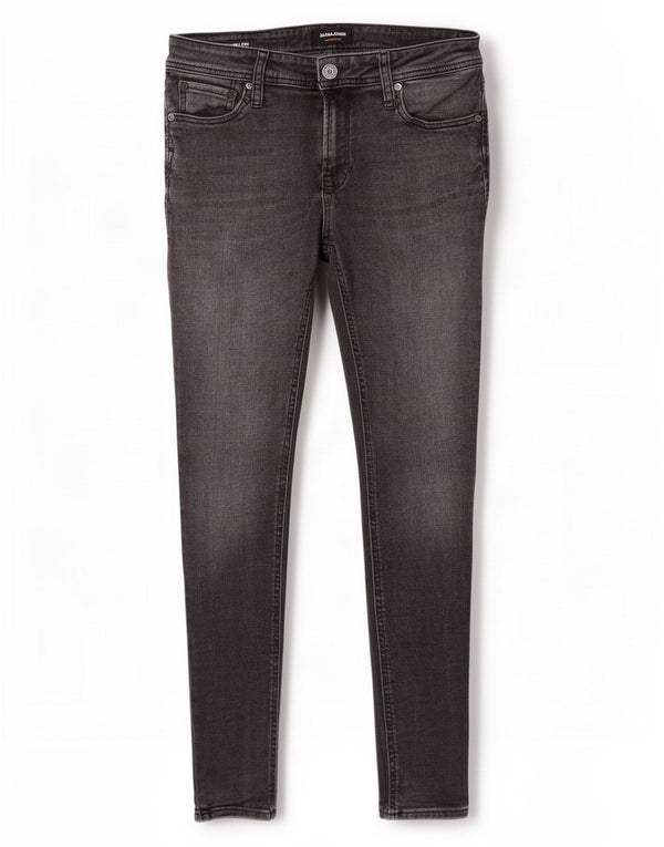 Мужские джинсы скинни Jack & Jones Tom W31 L32, серый хлопок