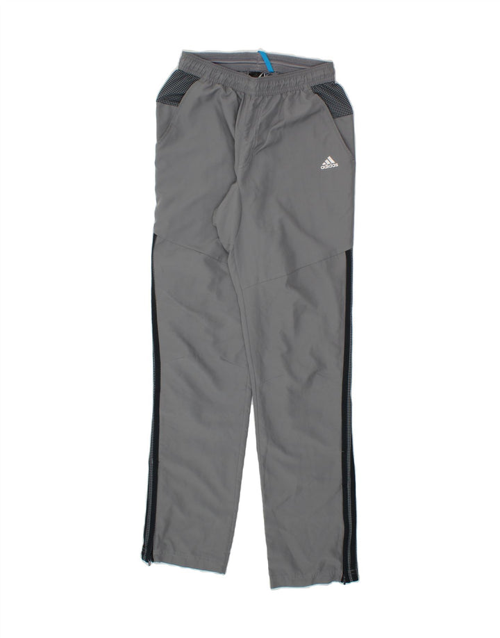 ADIDAS Mens Tracksuit Trousers Small  Grey Polyester Vintage Adidas and Second-Hand Adidas from Messina Hembry 