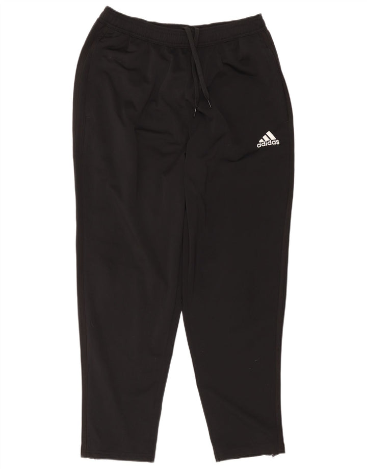 Мужские спортивные брюки Adidas, большие черные из полиэстера
