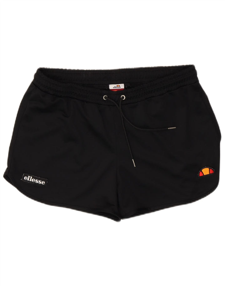 Женские спортивные шорты Ellesse UK 16, большие черные, полиэстер