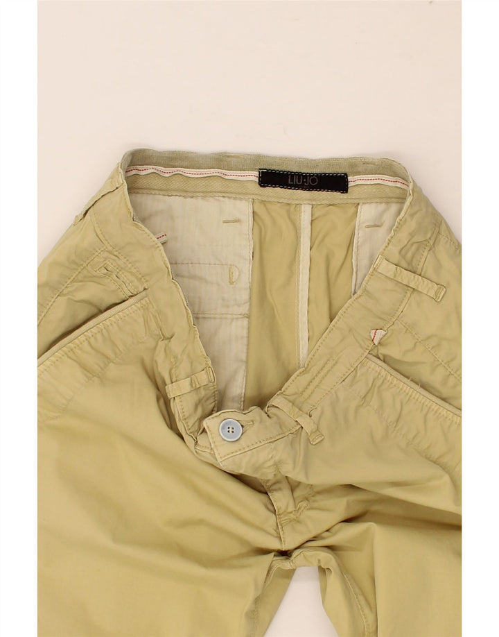 LIU JO Mens Slim Chino Trousers W30 L32  Beige Vintage Liu Jo and Second-Hand Liu Jo from Messina Hembry 
