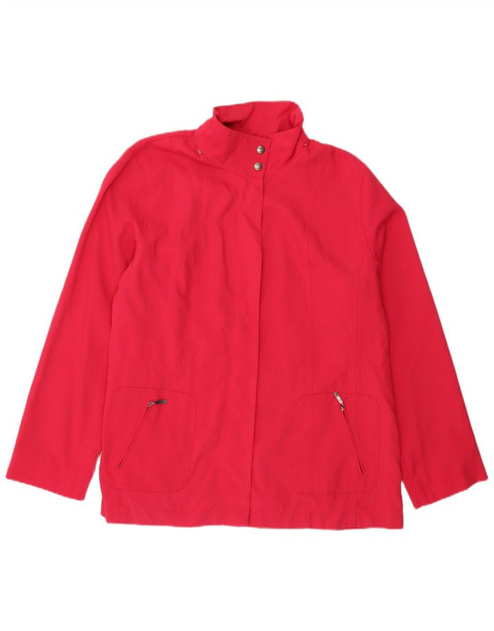 Женский бомбер Marks & Spencer UK 18 XL Розовый Полиамид
