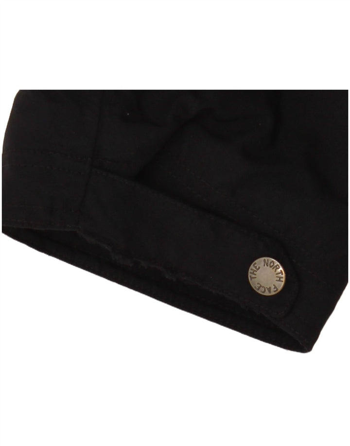 Мужская ветровка с капюшоном The North Face UK 40, большая черная зимняя куртка