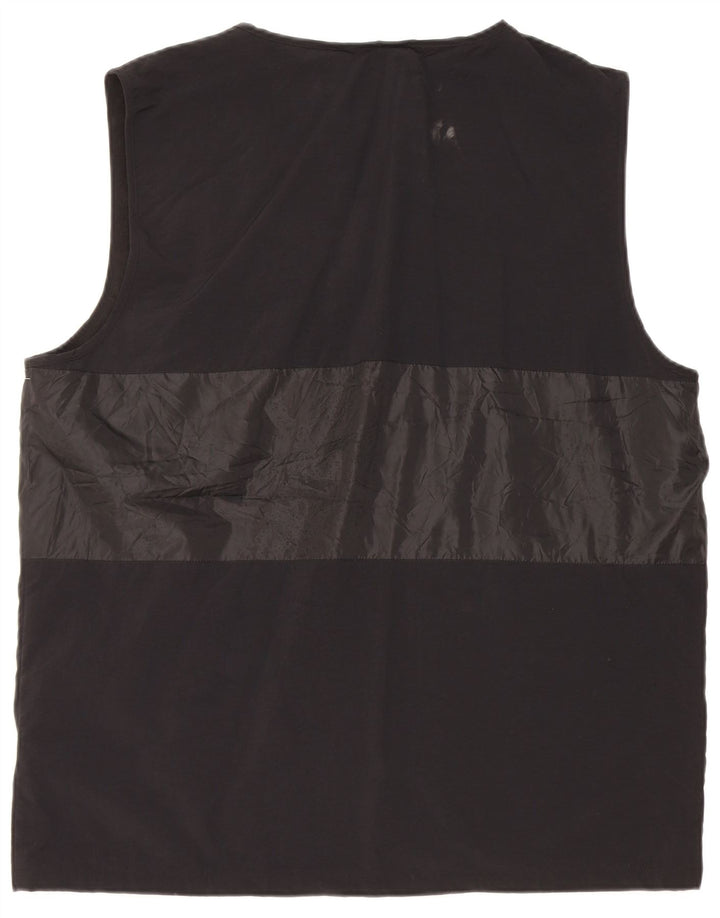 Мужской жилет Fila Utility UK 42 XL, черный полиэстер