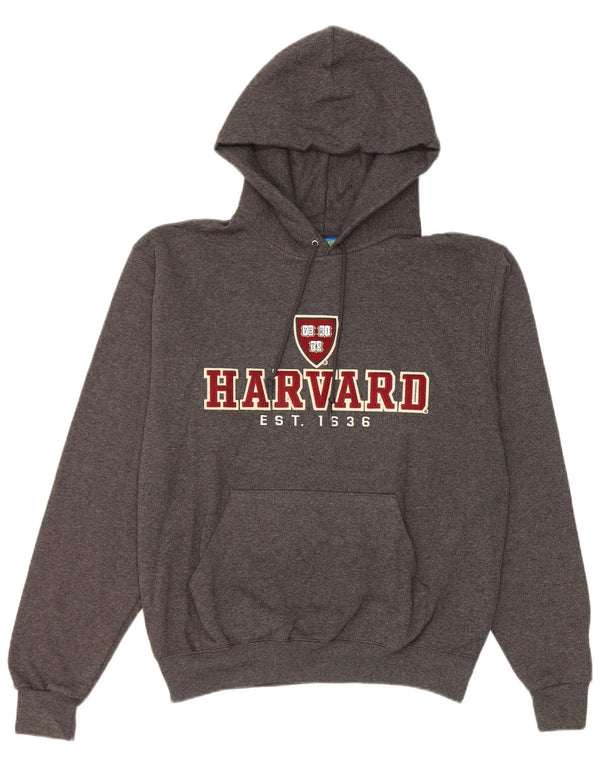 Мужской джемпер с капюшоном Champion Harvard, маленький серый хлопок с крапинками
