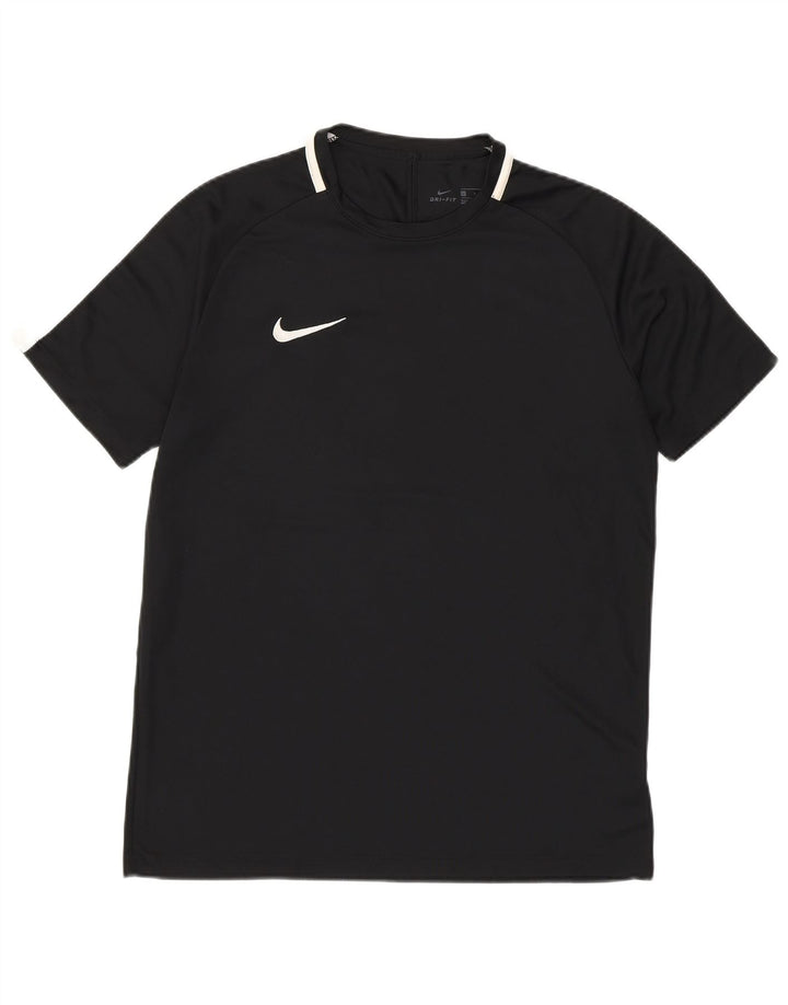 NIKE Mens Dri Fit T-Shirt Top Large Black