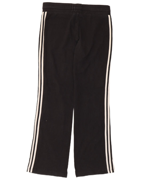 Женские спортивные брюки Adidas UK 16, большие черные хлопковые