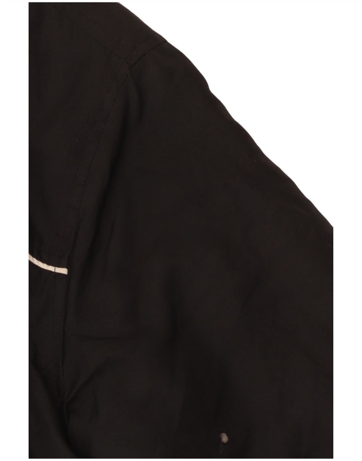 Мужская спортивная куртка ASICS, средний черный полиэстер