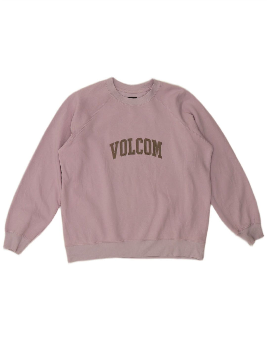 Volcom Женский джемпер оверсайз с рисунком UK 14 Средний Фиолетовый