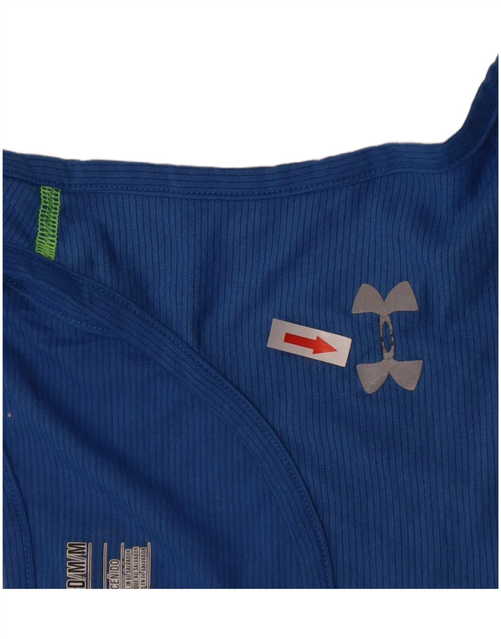 Мужской жилет Under Armour Heat Gear, средний синий в тонкую полоску