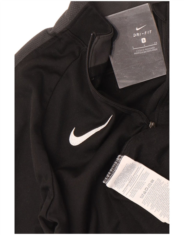 Женский спортивный пуловер Nike Dri Fit Top UK 10, маленький черный цветной блок