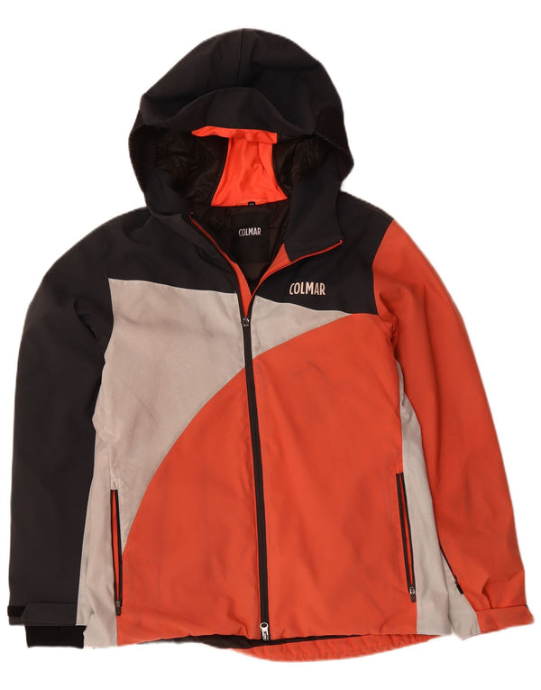 COLMAR Мужская ветровка с капюшоном IT 50, большая розовая цветная блокировка