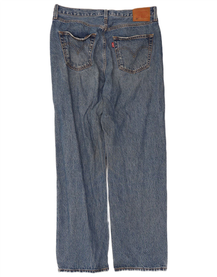 Мужские прямые джинсы Levi's 501 W30 L30 синие, хлопок