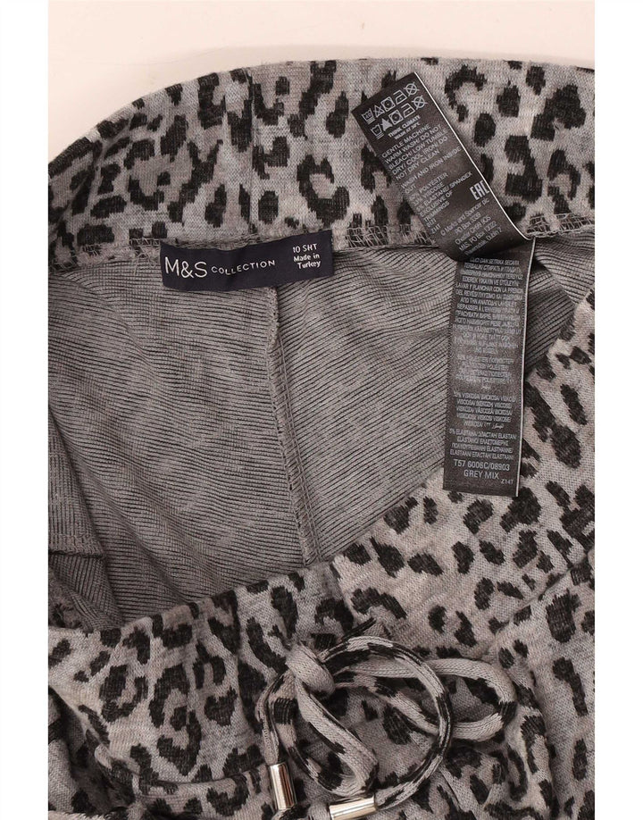 Женские укороченные брюки Marks & Spencer UK 10 Small W28 L23 Серые
