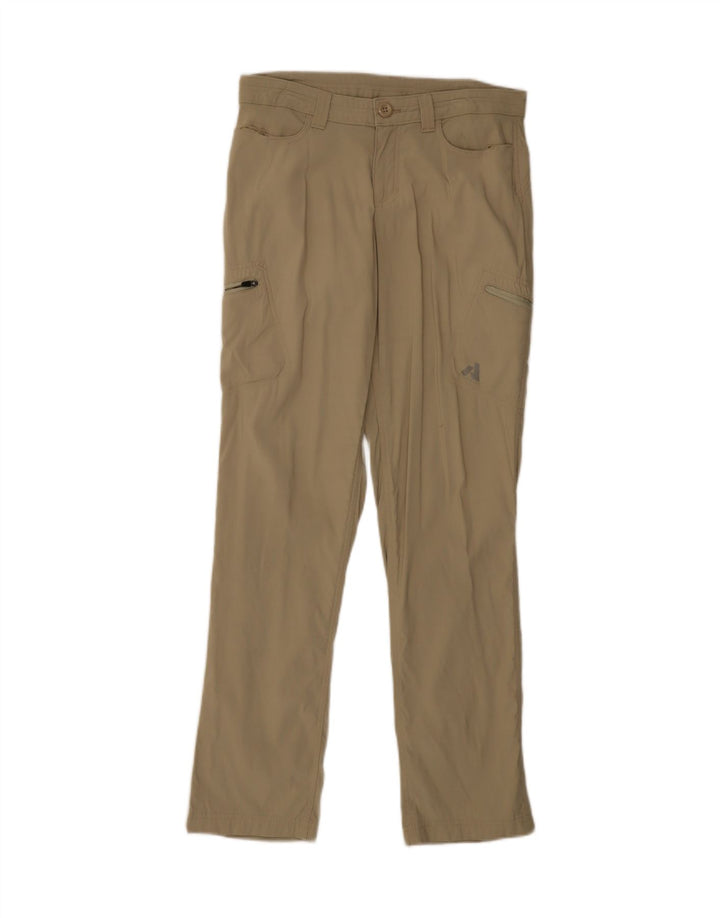 EDDIE BAUER Womens Slim Cargo Trousers US 6 Medium W30 L31 Beige Nylon Vintage Eddie Bauer and Second-Hand Eddie Bauer from Messina Hembry 