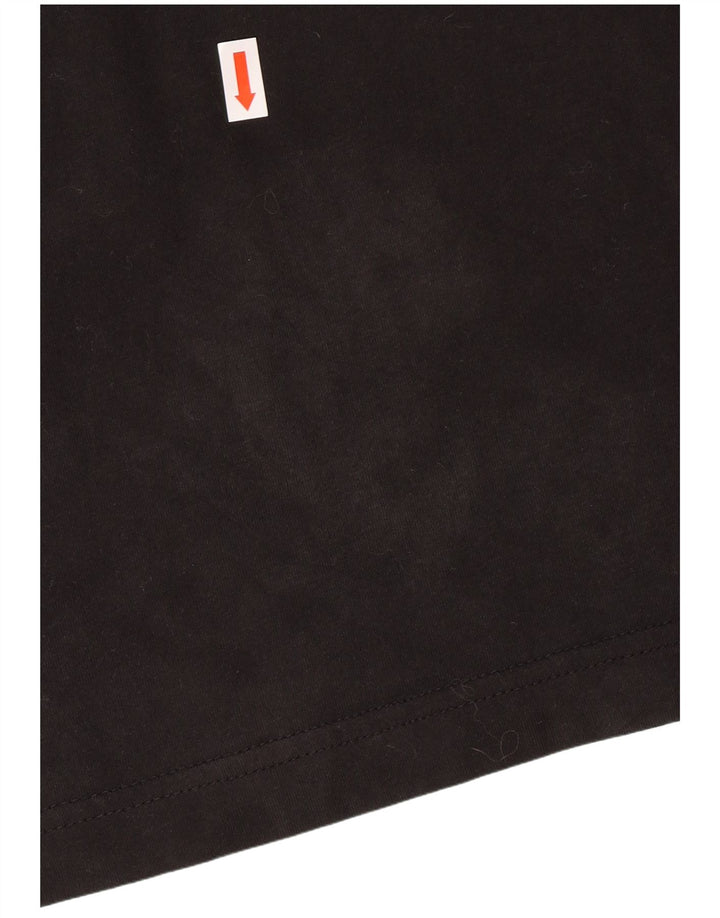 Мужская футболка с рисунком ADIDAS 2XL, черный хлопок