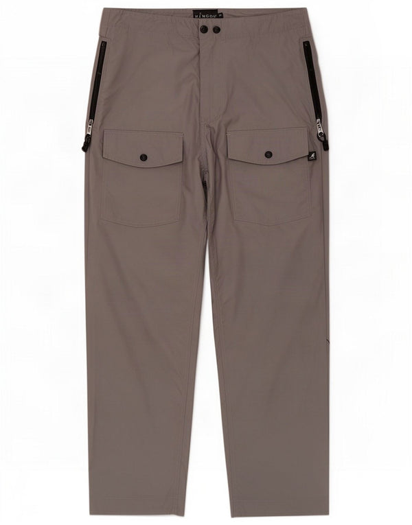 Мужские прямые брюки-карго Kangol Medium W32 L30, серый полиэстер