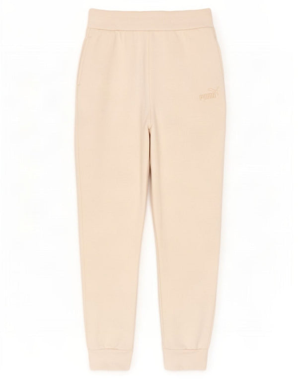 Женские спортивные брюки Puma Joggers UK 10, маленькие белые хлопковые брюки