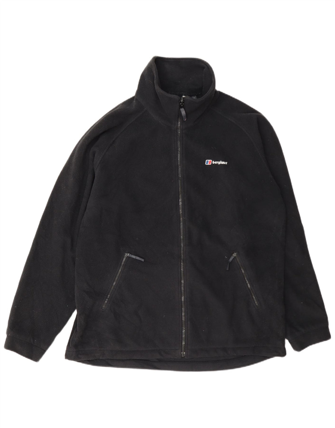 Мужская флисовая куртка Berghaus UK 40, большая черная, полиэстер