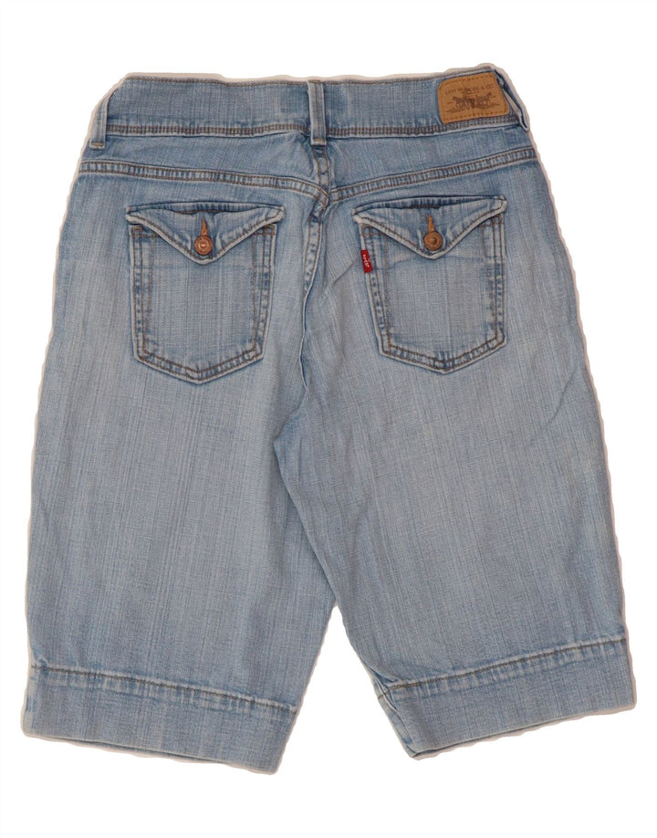 LEVI'S Womens 515 Denim Shorts US 6 Medium W28  Blue Cotton Vintage Levi's and Second-Hand Levi's from Messina Hembry 