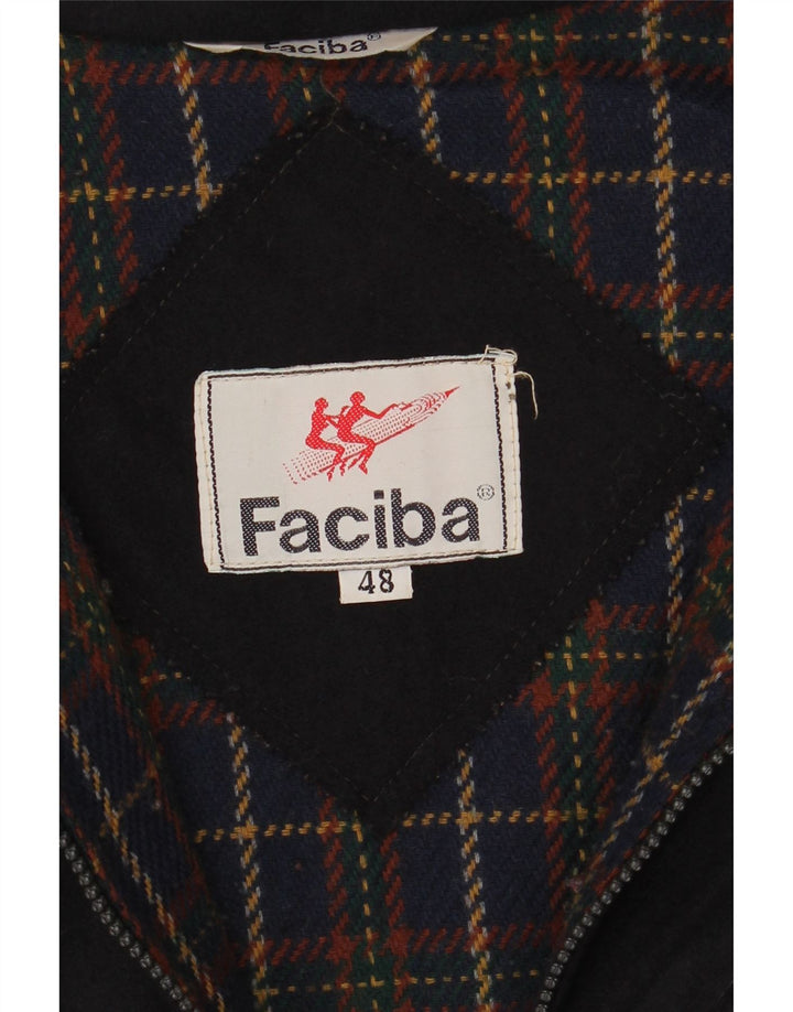 Мужская ветровка Faciba IT 48 Medium Navy Blue Wool