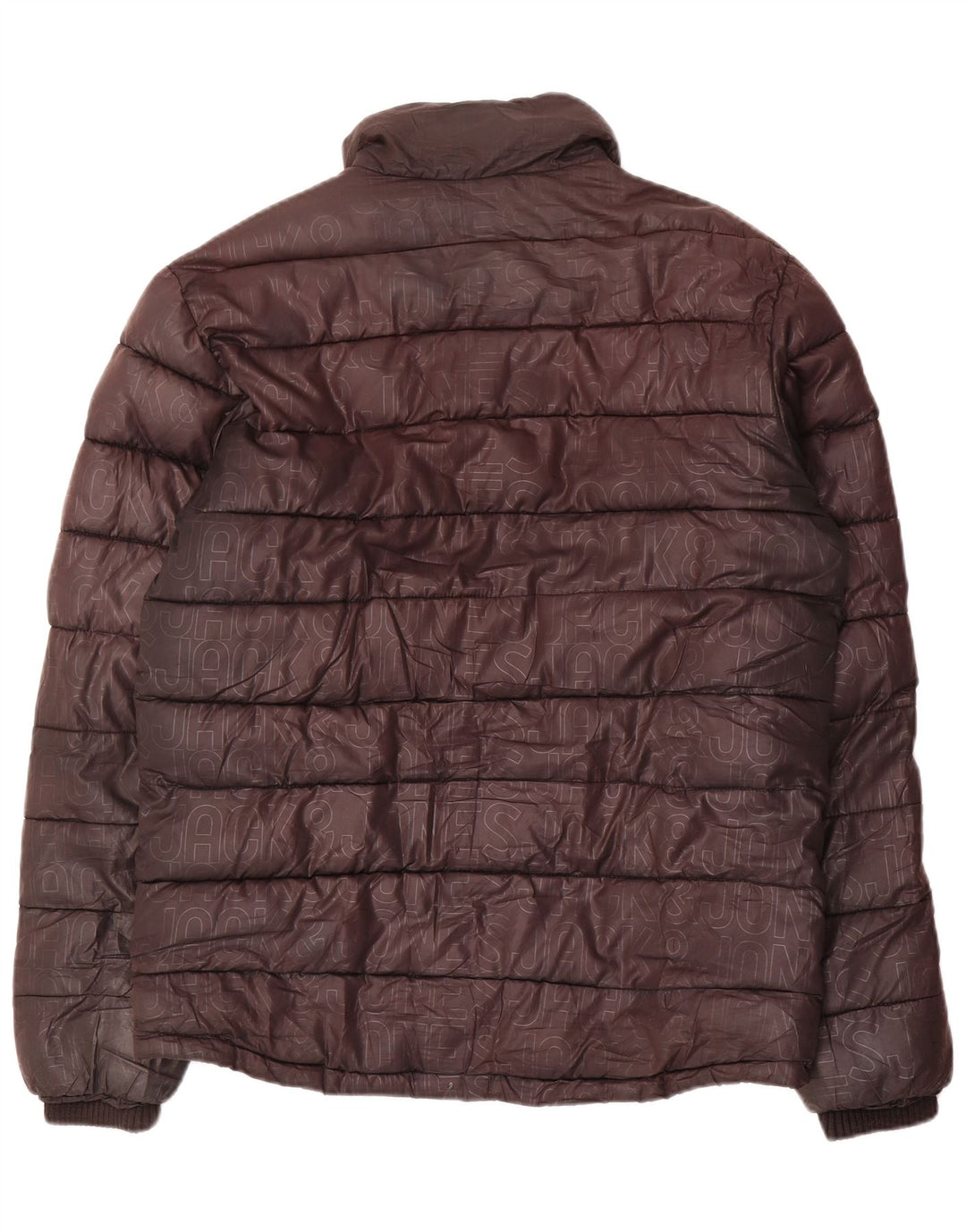Мужская стеганая куртка Jack & Jones UK 40, большая коричневая