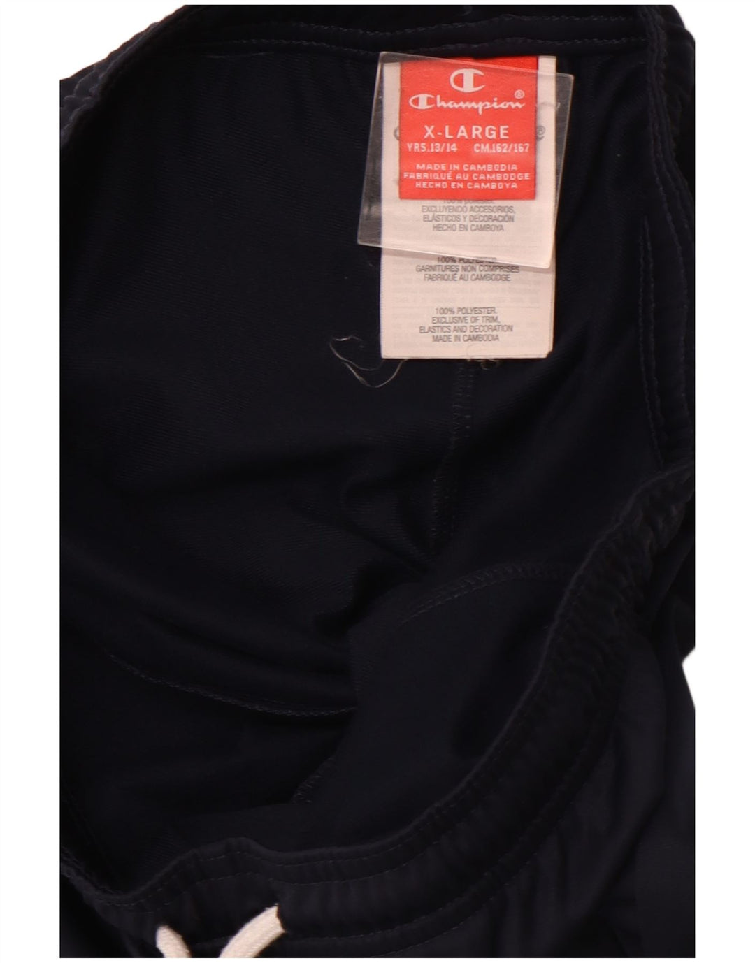 Спортивный костюм CHAMPION для мальчиков Брюки Джоггеры 13–14 лет XL Темно-синие