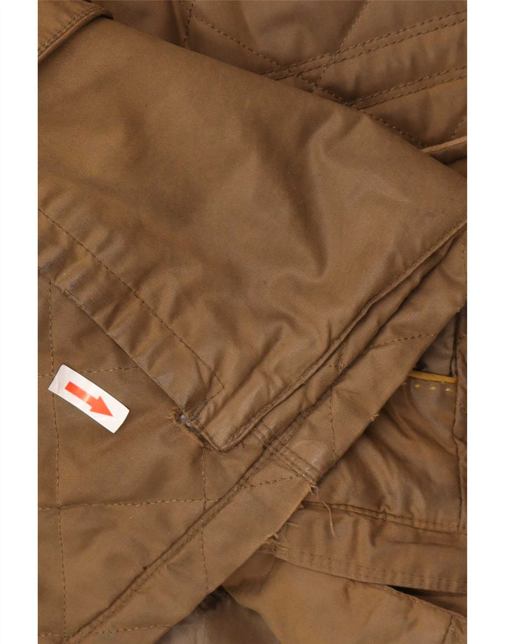 Мужская куртка Massimo Dutti UK 40, большая, коричневый, нейлон
