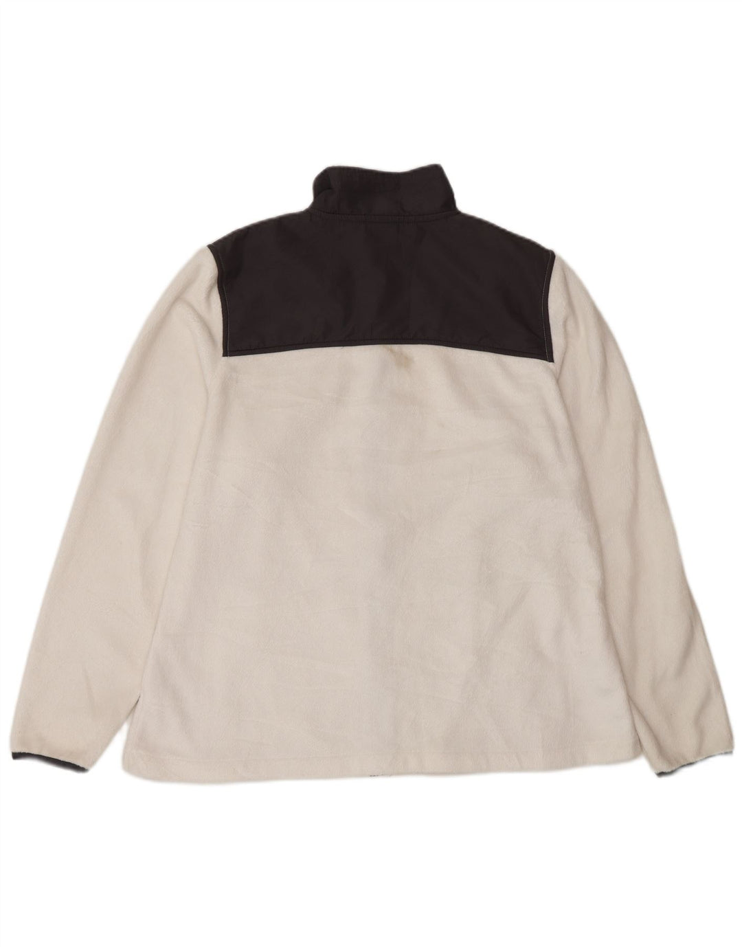 Женская флисовая куртка Fila UK 16, большой белый полиэстер с цветными блоками