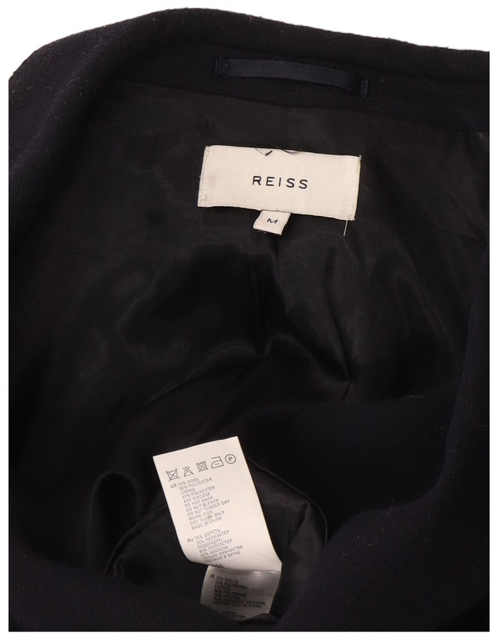 Мужское пальто Reiss UK 38, средний темно-синий, шерсть