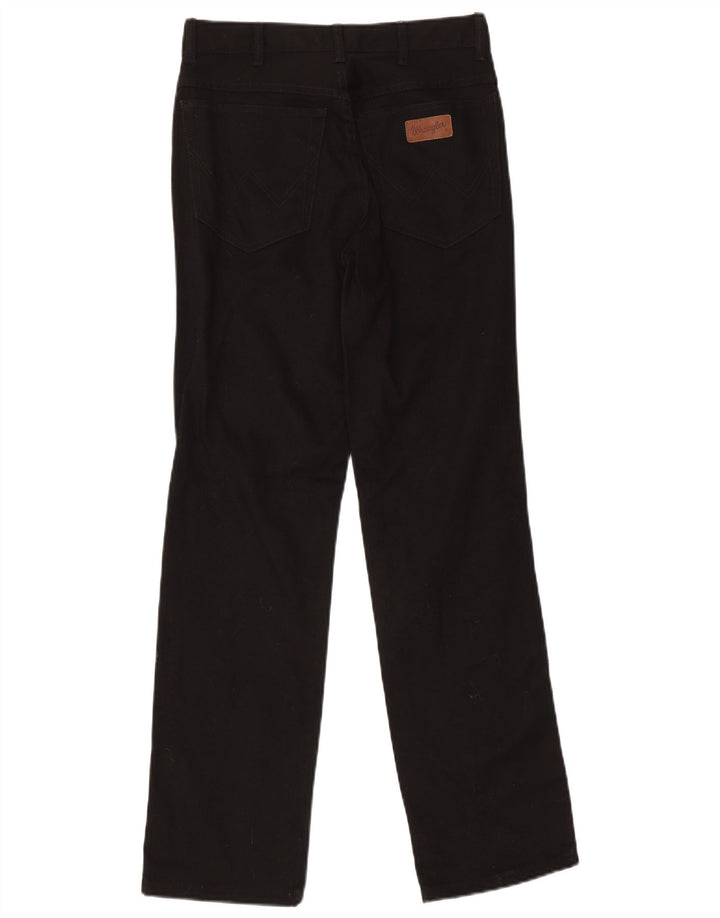 Мужские прямые джинсы Wrangler W30 L31, черный хлопок