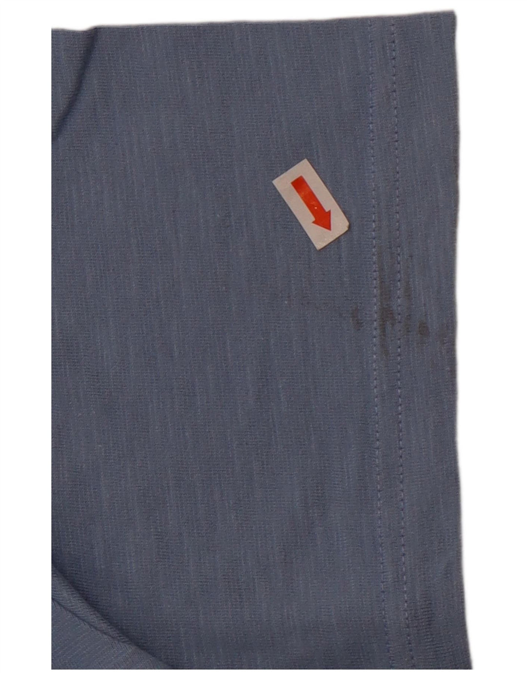 FAT FACE Мужская футболка с рисунком Топ XL из хлопка синего цвета с крапинками