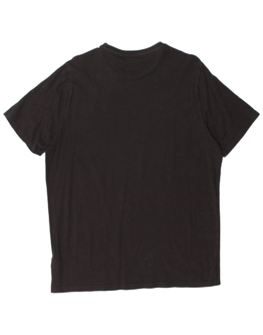 PUMA Mens Graphic T-Shirt Top Large Black Cotton