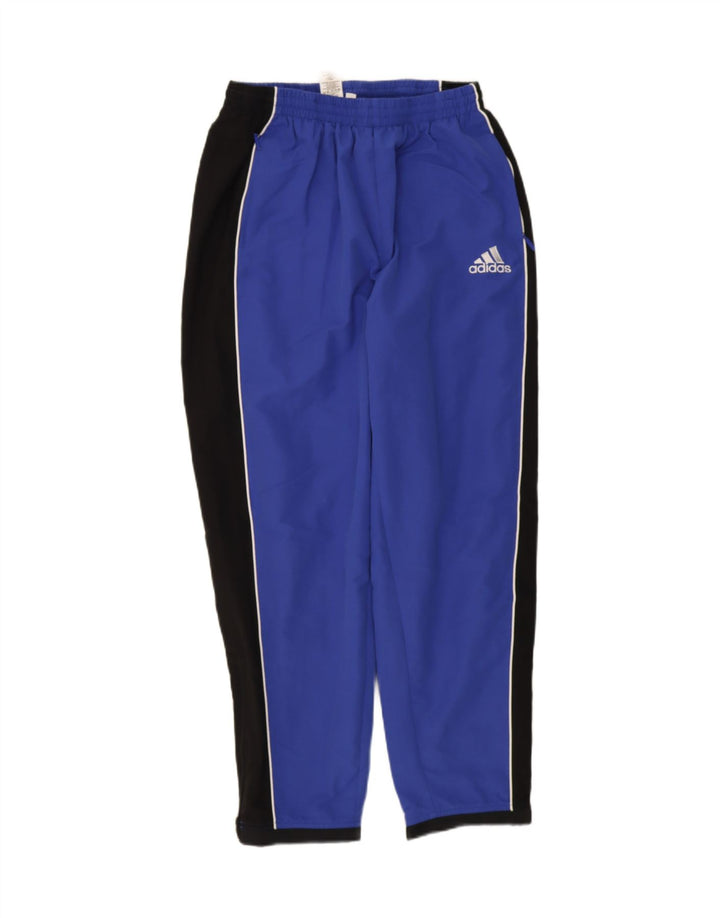 ADIDAS Mens Tracksuit Trousers XL Blue Colourblock Polyester Vintage Adidas and Second-Hand Adidas from Messina Hembry 