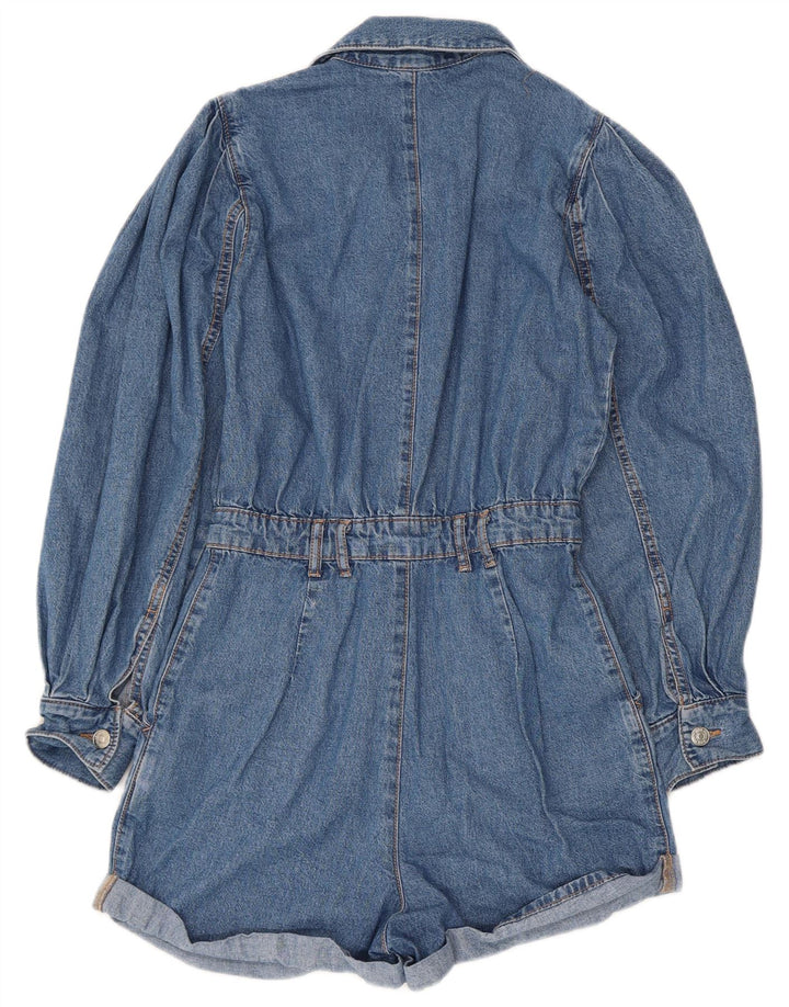 Женский джинсовый комбинезон Zara UK 4 XS, синий хлопок