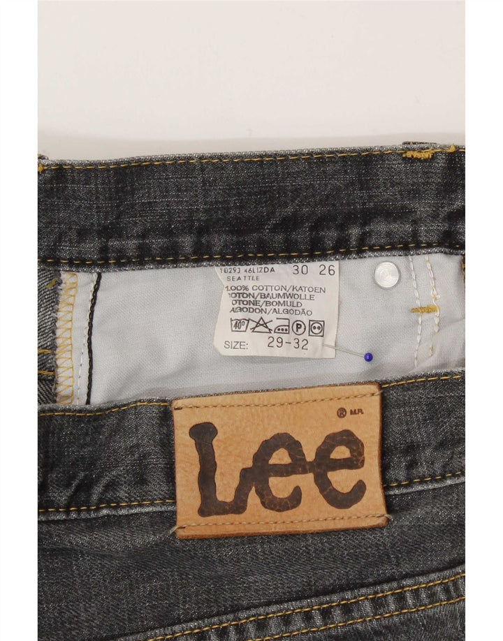Женские прямые джинсы Lee W29 L32, серый хлопок