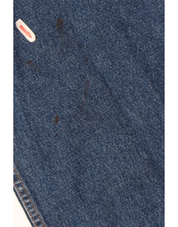 Мужские прямые джинсы Wrangler W38 L30 синие, хлопок