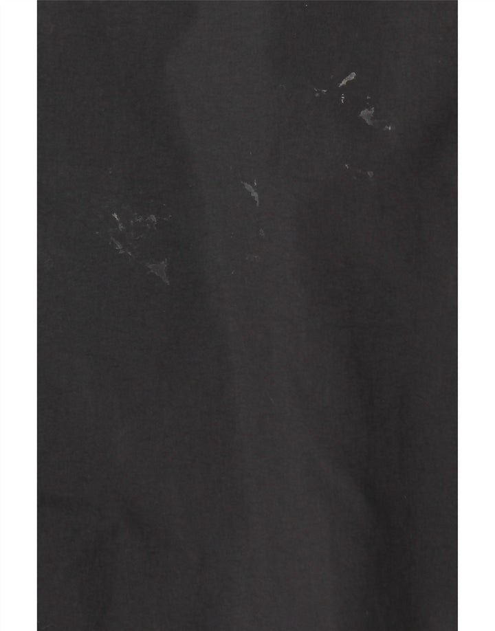 Мужская дождевик с рисунком PUMA UK 40, большая черная полиамидная куртка