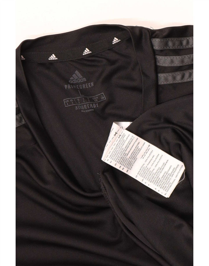 Мужская футболка Adidas Aeroready, большой черный полиэстер