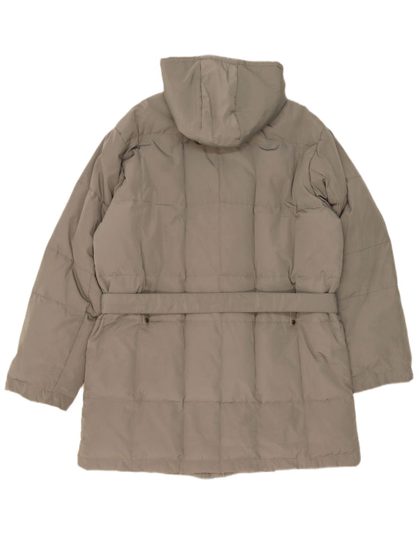 Мужское стеганое пальто Piero Guidi UK 44 2XL Серый Полиэстер