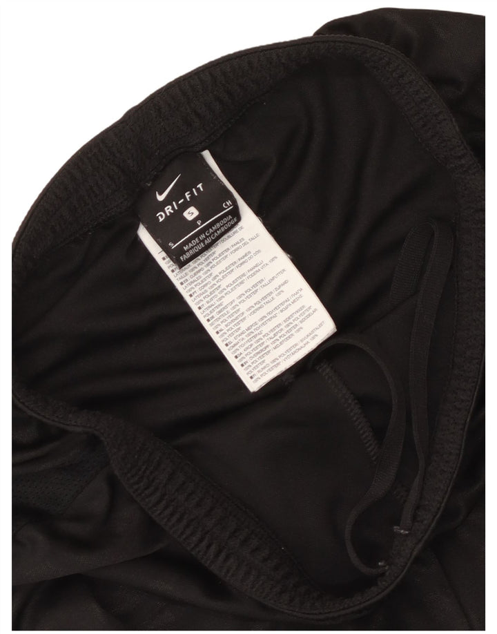 Мужские спортивные шорты Nike Dri Fit, маленькие черные, из полиэстера