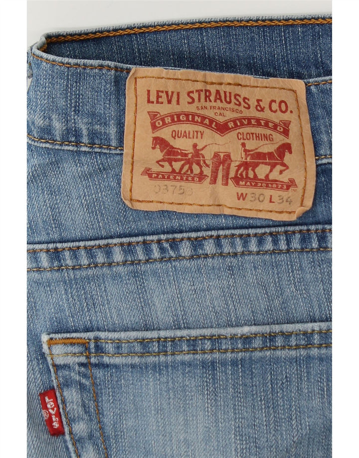 Мужские прямые джинсы LEVI'S W30 L28 синие