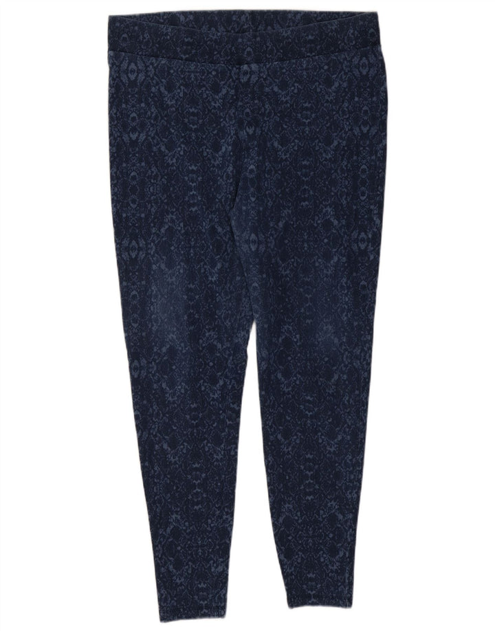 Женские леггинсы Marks & Spencer UK 18 XL синие икат