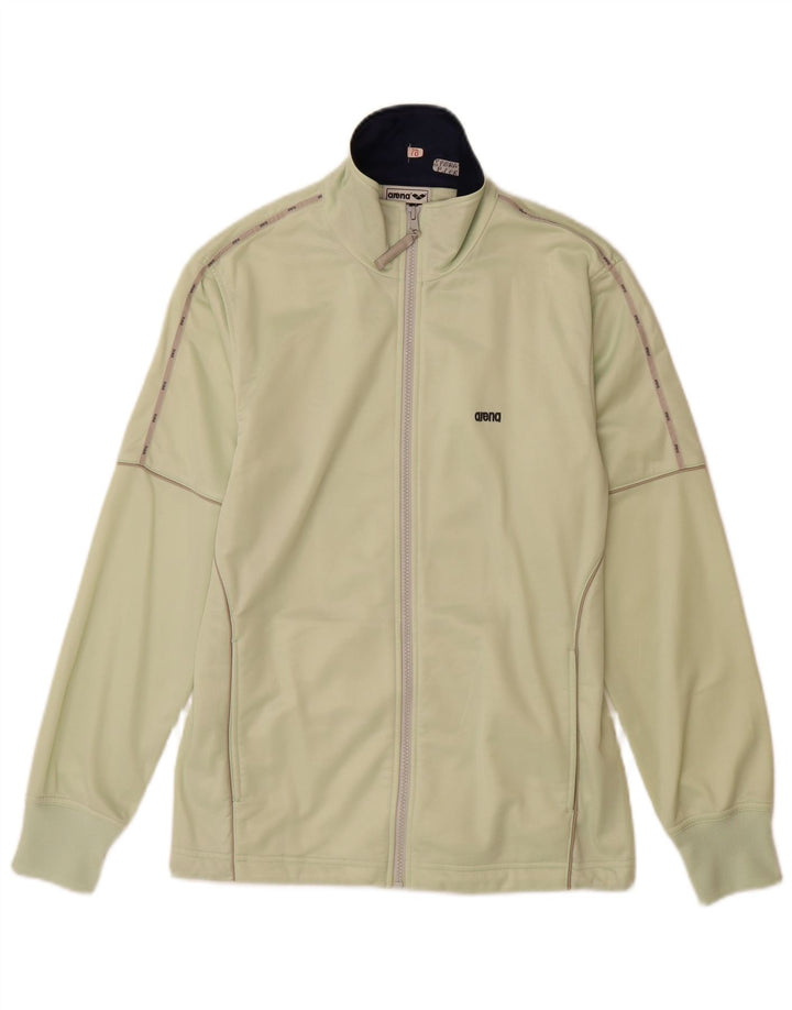 Женский спортивный костюм ARENA, верхняя куртка UK 12, средний зеленый полиэстер