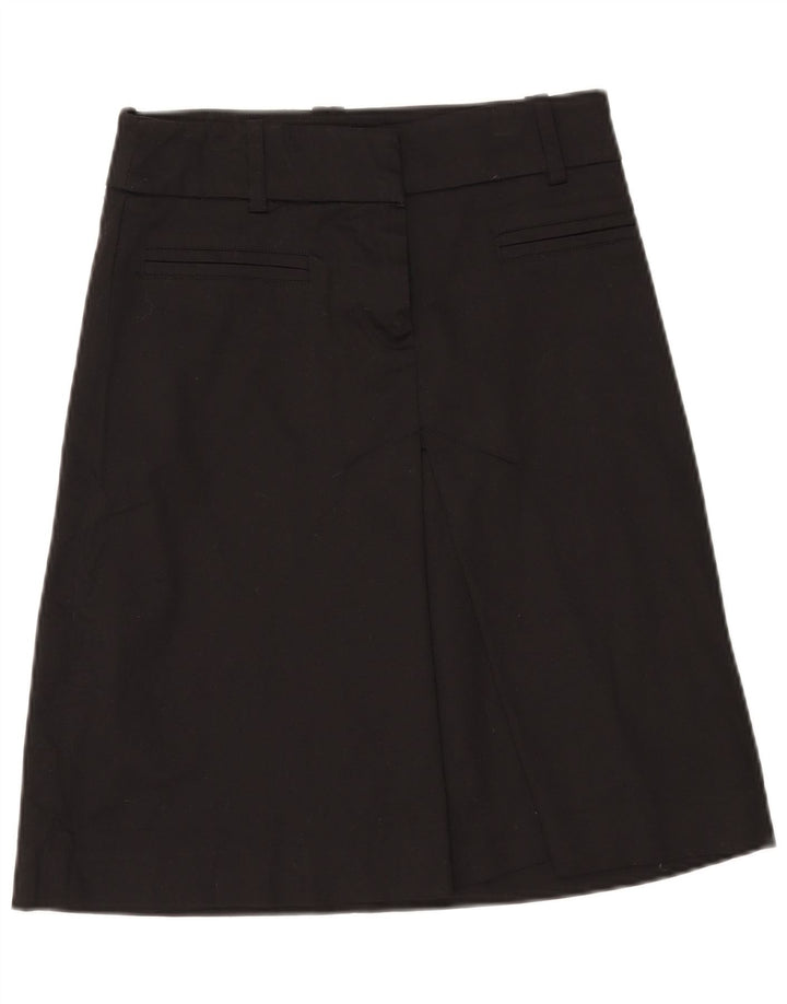 ZARA Womens A-Line Skirt Small W28  Black