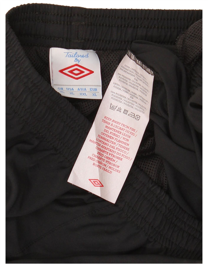 Мужские спортивные шорты Umbro XL, черный полиэстер
