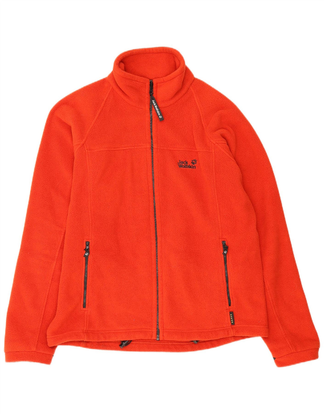 Мужская флисовая куртка с подкладкой с рисунком Jack Wolfskin UK 42 XL, красный полиэстер